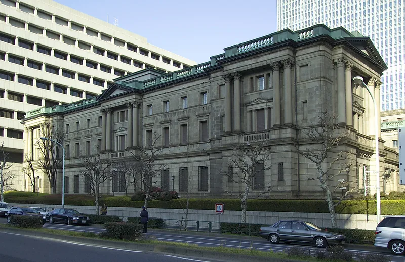 日本銀行本店の建物