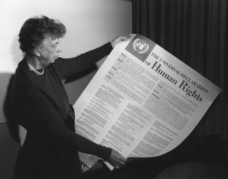 Universal Declaration of Human Rights 文書イメージ