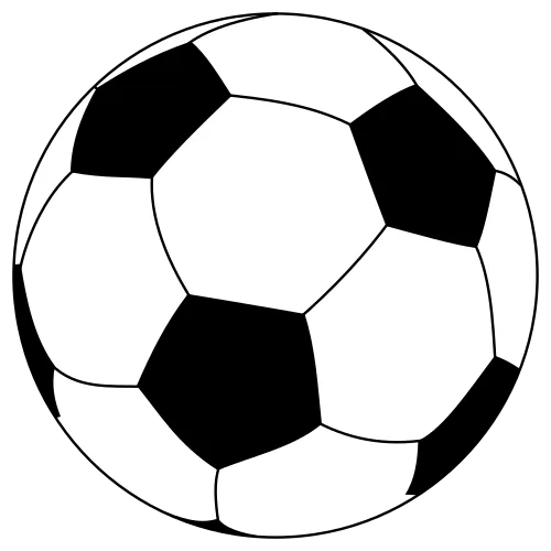 黒 と 白 の パネル の サッカーボール