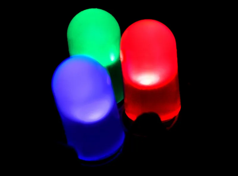 赤・緑・青のLED