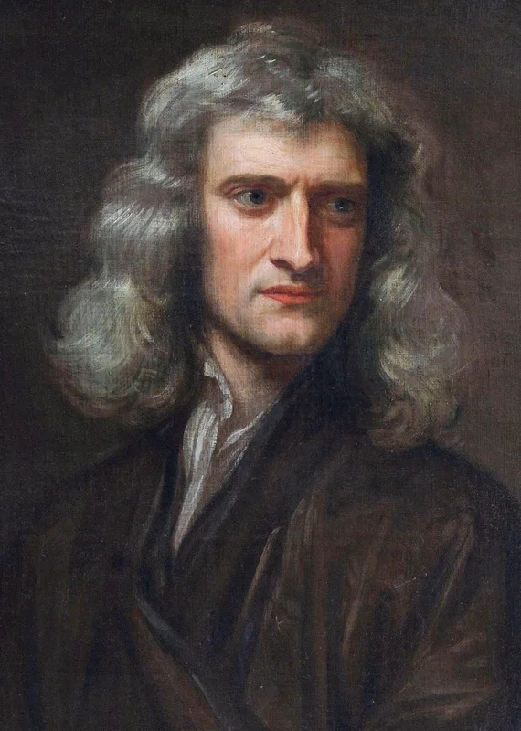 アイザック・ニュートンの肖像画 (1689 年)