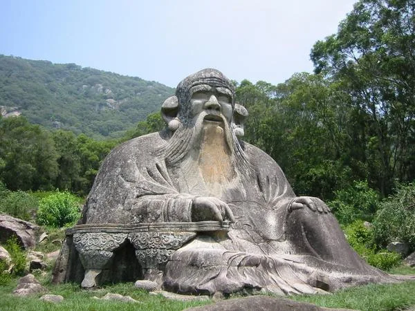 道教の祖老子の伝統的肖像
