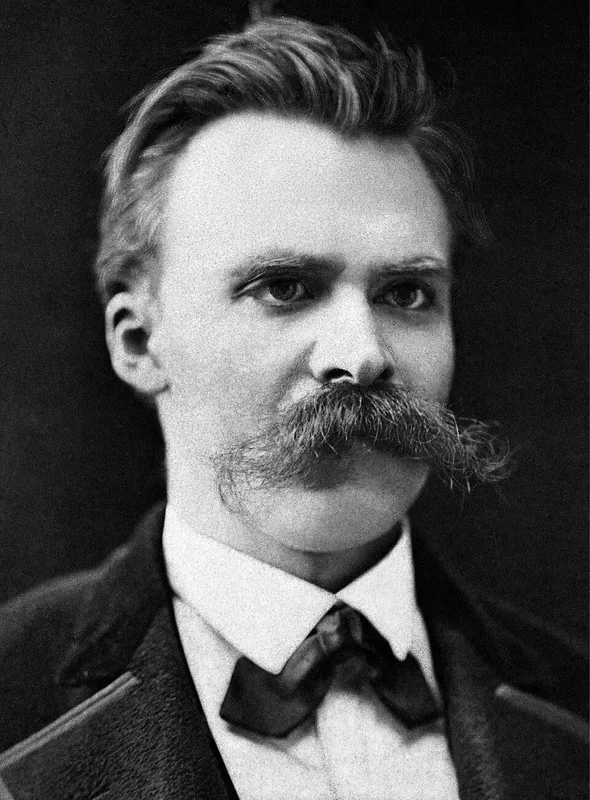 フリードリヒ・ニーチェの肖像写真 (1875年頃)